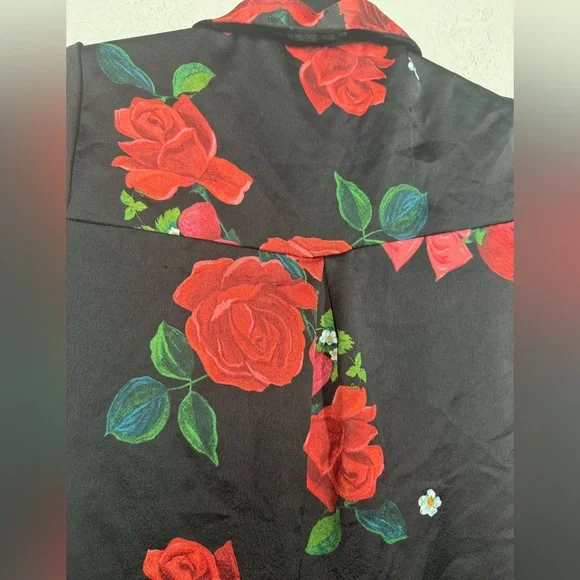 Lisa Says Gah Floral Rose SET Size Small - Picture 11 of 16